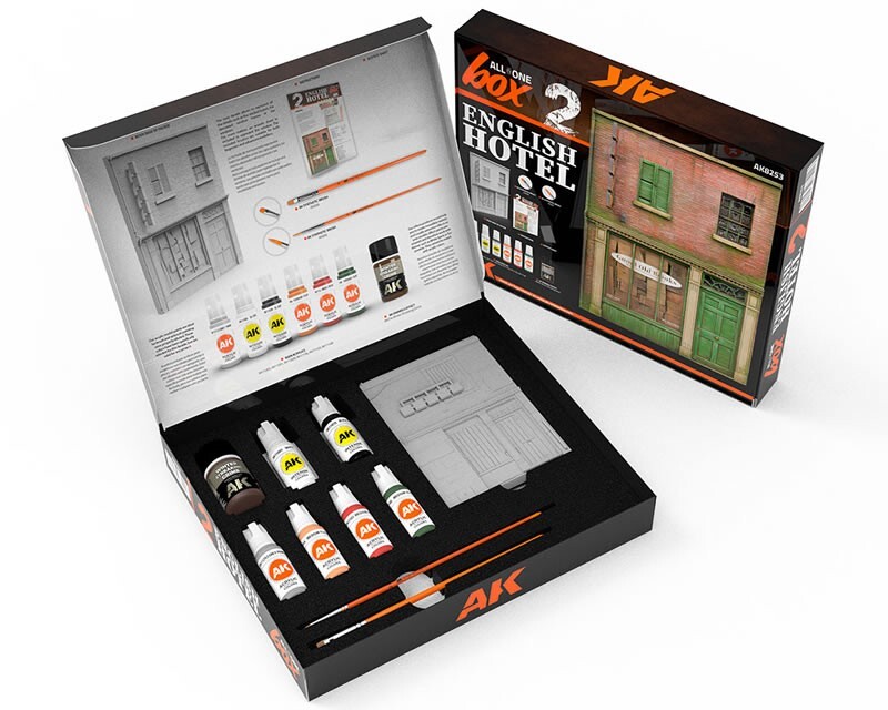 AK Interactive All in One Set Box 2 - English Hotel AK8253 modellismo