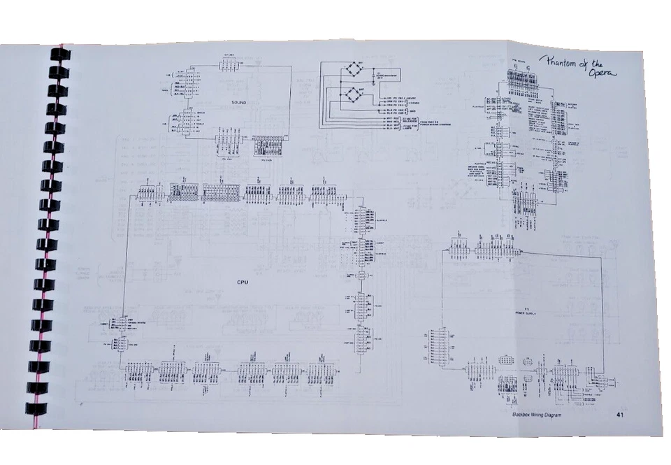 The Phantom of the Opera - East Pinball Machine  manual - Image 4 of 4