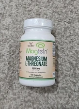 Magnesium L-Threonate (Magtein) 2000mg by Double Wood - 100 Capsules  EXP 3/27