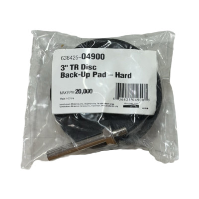 Norton 3'' TR Disc Back-Up Pad Hard 63642504900