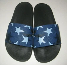 VALENTINO STAR PRINT SPORT SANDAL LIGHT DENIM WOMEN'S SIZE 37