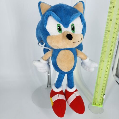 Sonic The Hedgehog Plush 2012 SANEI SEGA Sonic 10" EXTREMELY RARE - Picture 1 of 13