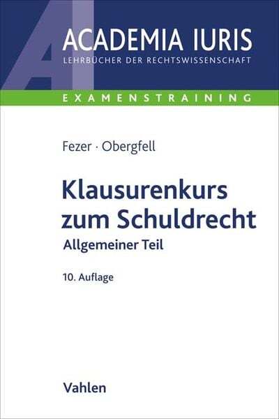 Thumbnail - Klausurenkurs Zum Schuldrecht Allgemeiner Teil