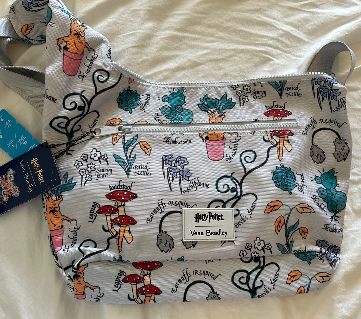 Vera Bradley Harry Potter Herbology Ditsy ReActive Crossbody Sling