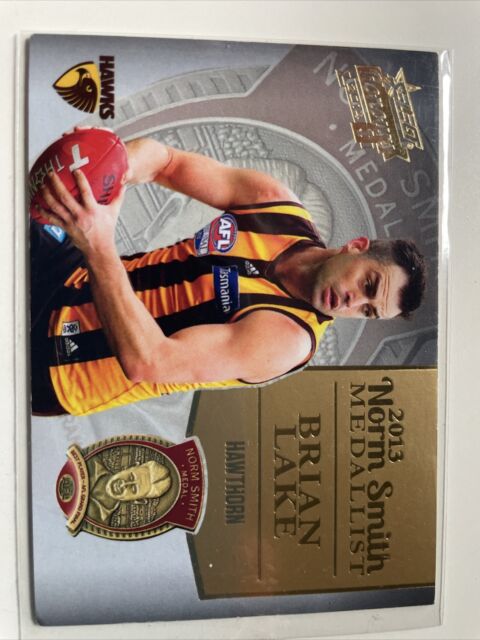 2014 Select AFL Honours Medal Winners Card MW3 Brian Lake (Norm Smith) BRAND NEW