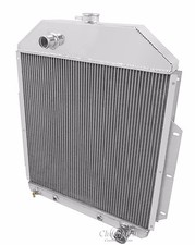 Kr Champion 3 Row All Aluminum Radiator For 1942 - 52 Ford Truck Chevy V8 Config