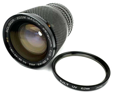 Vtg Soligor Zoom Macro 28 80mm F 3.5 4.5 Camera Lens No 381251081