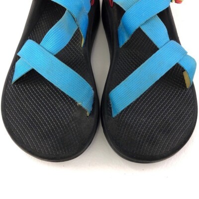 Chaco Z Cloud Woodstock Dove & Guitar Hiking Sandals 11 CHACO Z Cloud X2 Remix Sandals Woodstock Dove Guitar Red  main image 3