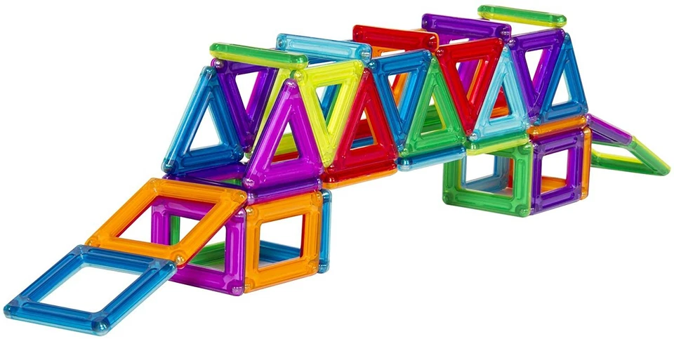 PowerClix Magnetic Building Set 68 pc. Kids STEM Educational Toy BRAND NEW - Image 3 of 3