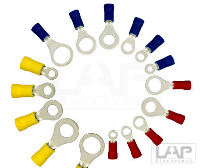 Ringkabelschuhe Ringösen 0.5 - 6 mm² M3 -M10 DIN Kabelschuhe Verbinder Ring