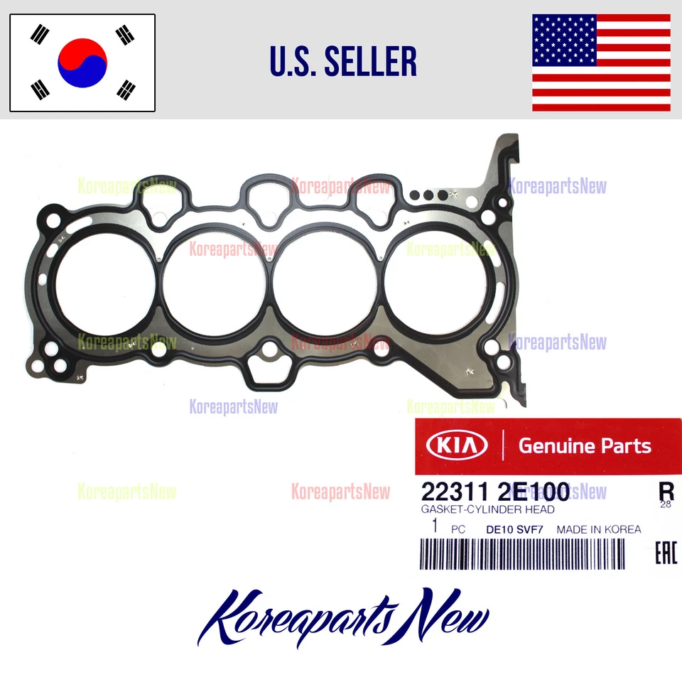 Junta 2.0L culata 223112E100 ⭐OEM⭐ Kona Forte Soul Elantra 2017-2020 Foto 2 de 2