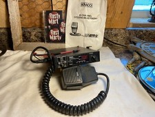 Vintage Kraco 40 Channel CB Radio For Parts or Repair