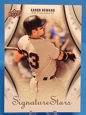 2009 Upper Deck Signature Stars Baseball Trading Cards You Pick Base Auto Blue