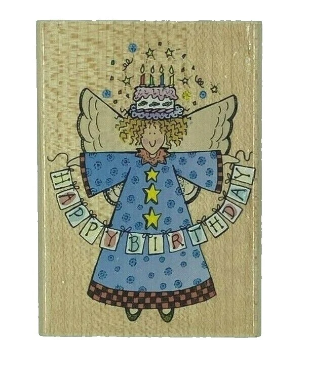 Hero Arts Ángeles y querubines Sellos de Goma Manualidades