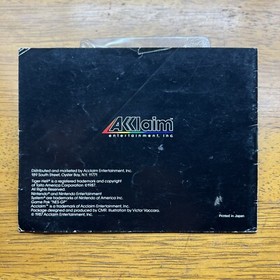 Nintendo NES Game Park Instruction Manual Tiger-Heli