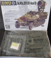 "Sd.Kfz 251/20 Ausf. D \"Uhu\" Von Afv-Club Im MaßStab 1:35 *Neu*"