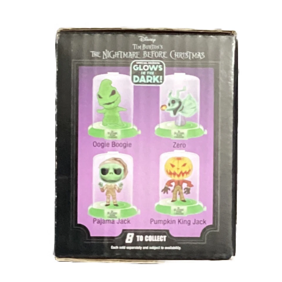 Pesadilla antes de Navidad Disney Domez Serie 2 Cara de miedo Jack Brilla Oscuro ¡Nuevo! Foto 4 de 4