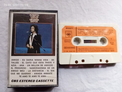 Roberto Carlos Tape Kassette Singt Sus Große Erfolge Amigo-La Fernbedienung
