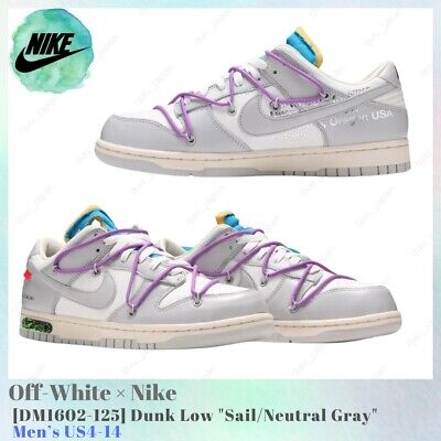 Size 9.5 - Nike Off-White x Dunk Low Lot 47 of 50 for sale Size 9.5 - Nike Off-White x Dunk Low Lot 47 of 50 for sale