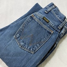 Vintage Wrangler Juniors Jeans Size 5 USA Made Straight Leg 90s Denim