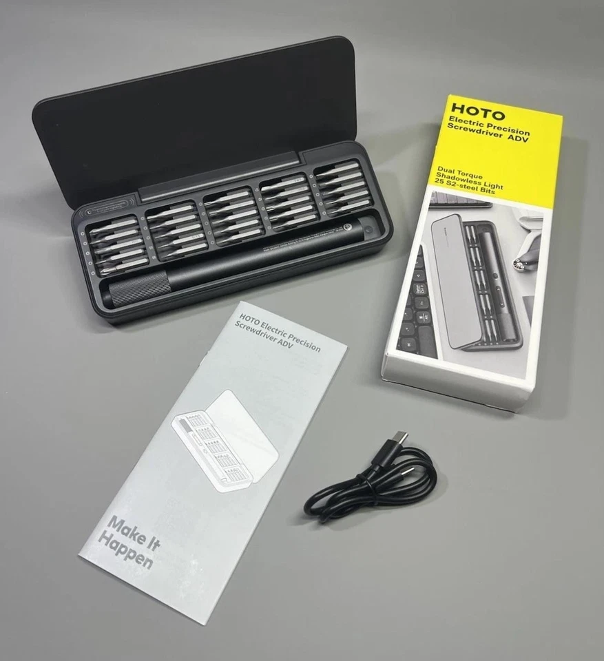 Professional Precision Screwdriver Set LED & Dual Torque For Technicians DIY - Image 2 of 4