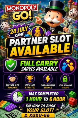 Monopoly_Go_finale _Partner Event_Full_Carry (1-6 hour  SLOT)
