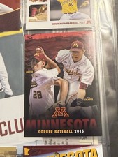 2015 Minnesota Gophers Baseball Pocket Schedule Ben Meyer Tony Skjefte