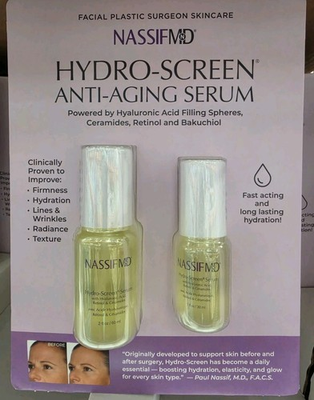 #ad Nassif Hydro Screen Retinol amp; Hyaluronic Acid Large 1.0 0z. New amp; Sealed $29.99