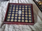 Danbury Mint JFK Half Dollar Collection 1964-2014 Partial set 26 coins w/ case