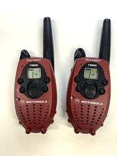 Lot Of 2 Motorola Talkabout T5200 Two Way Radios TESTED / WORKING Free Shipping