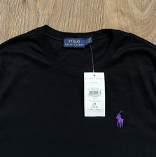 Image of POLO RALPH LAUREN TOP LONG SLEEVE T-SHIRT SIZE S SMALL PONY LOGO NEW