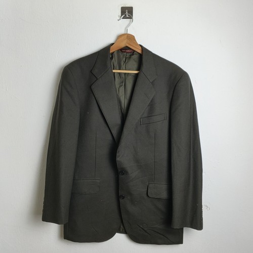 Chaps Ralph Lauren, Vintage Chaps by Ralph Lauren Purple Label Coat Olive Green Wool Blazer Size M