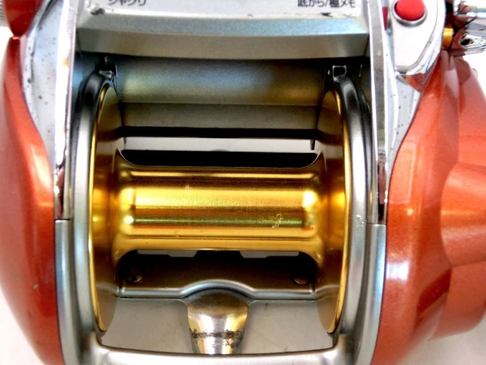 Daiwa Seaborg 750MT Mega Doble Eléctrico Pesca Carrete + Inglés Manual Muy Bueno - Imagen 4 de 4