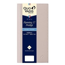 Quo Vadis 2026 Edition Diary Planning 17 Prestige/Soho Weekly Vertical Planner