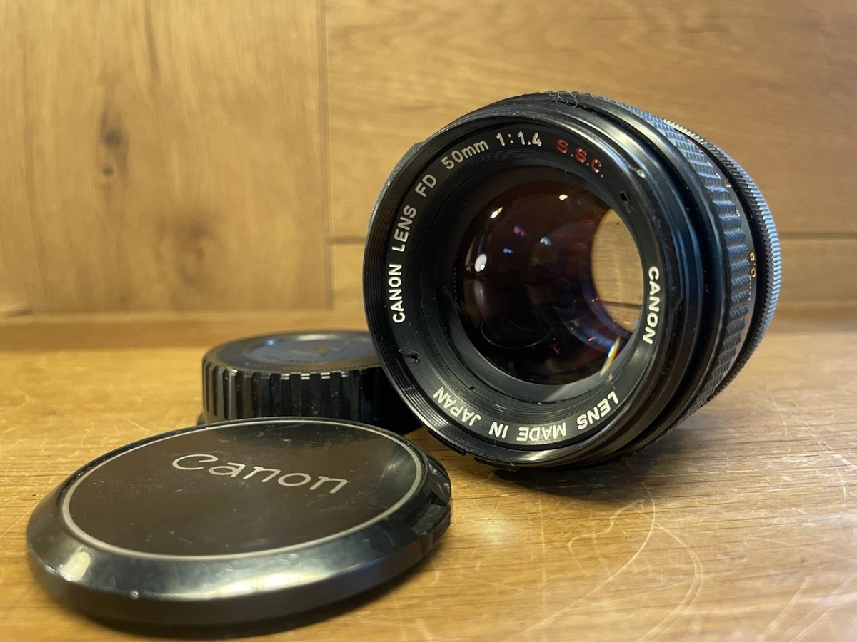 Canon FD 50mm f/1.4 Camera Lenses for sale | eBay