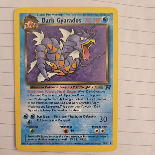 Dark Gyarados (25) — Team Rocket