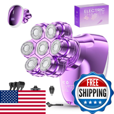 Weqoee 5-In-1 Electric Razors For Women 7D Magnetic Heads Full Body Shaver