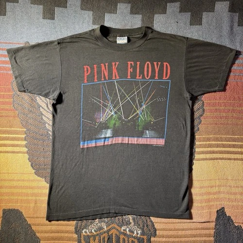 Pink Floyd 80s Vintage World Tour Band Concert Stage Ra 1980s vintage concert t-shirt, vintage, single stitch, B+ condition