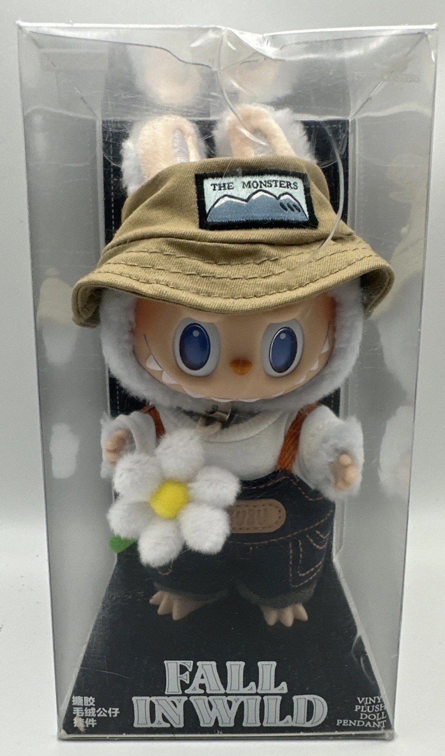 Pop MART the Monsters Labubu Fall in Wild Series Vinyl Plush Doll Pendant