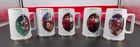 Vintage Coca-Cola Santa Christmas MUGS 1996 Collector Edition Mixed Lot 5