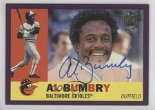 2022 Topps Archives 1960 Fan Favorites Purple /150 Al Bumbry #60FF-AB Auto fm0