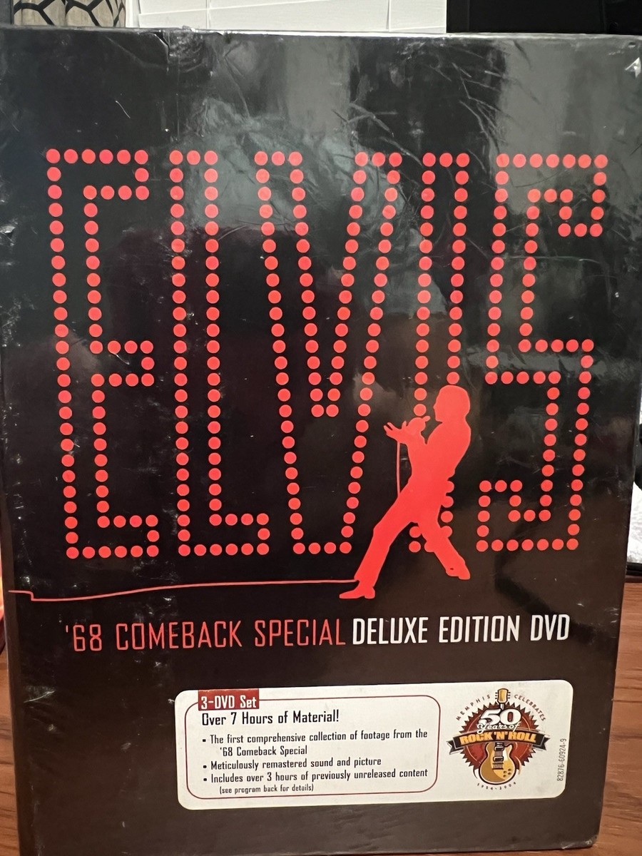 Elvis - 68 Comeback Special (DVD, 2004, 3-Disc Set) for sale
