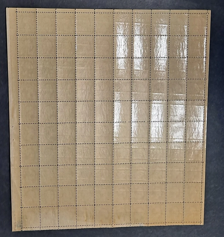 US Stamp Full Sheet #543 - Washington 1 Cent, 1921 MNH with OG - Image 4 of 4