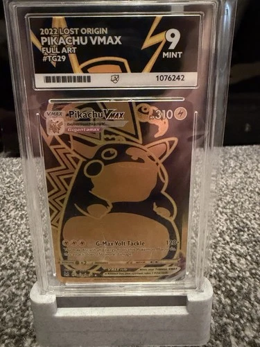 Pokémon TCG Pikachu Vmax Ace 9