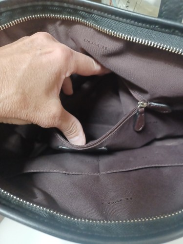 Coach Taylor Signature Jacquard Tote - Black - Picture 5 of 6