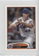 2012 Topps Mini Jon Niese Jonathon Niese #49 7l6