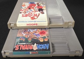 Arch Rivals & Hoops Basketball Bundle (Nintendo Entertainment System, NES)