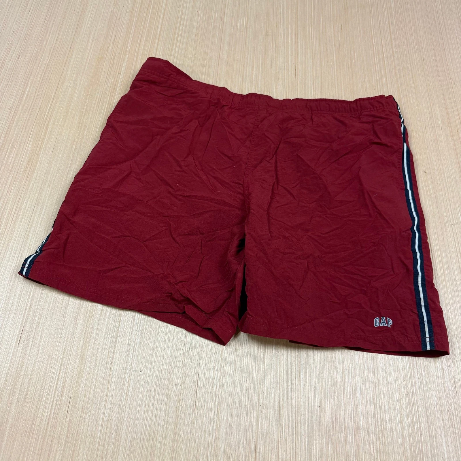 y2k Gap Vintage Nylon Shorts Large men's Lined Baggies Swim Trunks Hiking