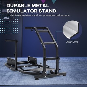 Supllueer Racing Simulator Cockpit Wheel Stand Fit For Thrustmaster Logitech G29