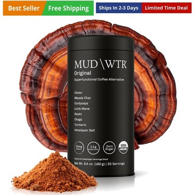 MUDWTR  Mushroom Coffee Alternative | 2,240mg  Grown & Adaptogenic Mushrooms ...